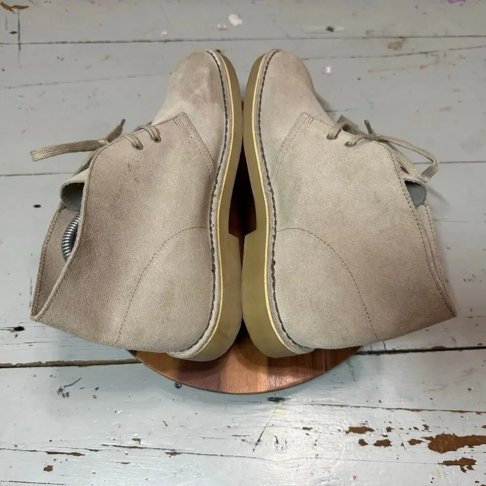 Clarks Originals Desert Boots Mens Size 9 Sand Suede Boots